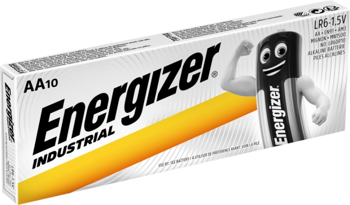 Energizer Industrial AA DP10/120 10-pack i gruppen HEMELEKTRONIK / Batterier & Laddare / Batterier hos TP E-commerce Nordic AB (D13974)