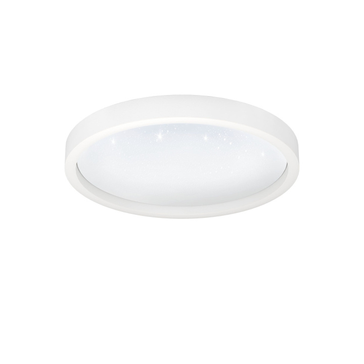 Eglo Montemorelos-Z Plafond Vit med Kristalleffekt Ø42 - RGB + TW - Zigbee, Bluetooth i gruppen HEM, HUSHÅLL & TRÄDGÅRD / Smarta hem / Smart belysning hos TP E-commerce Nordic AB (D14063)