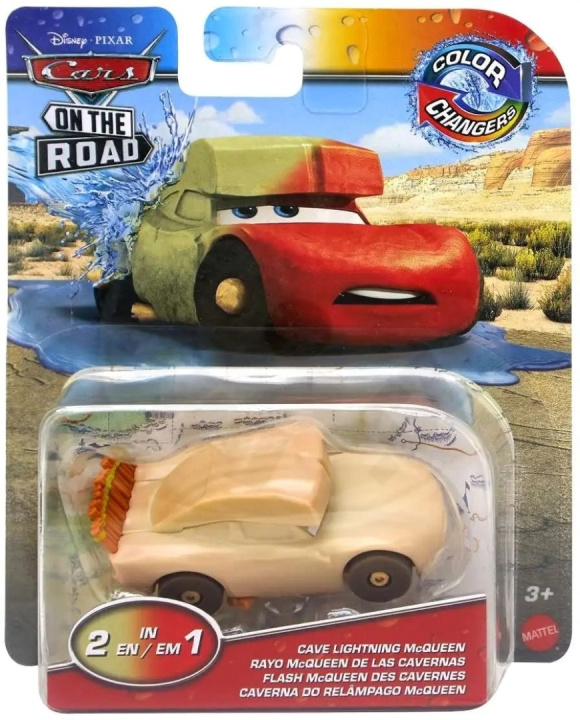 Disney Bilar - Färgbytare - Cave Lightning Mcqueen (HMD67) i gruppen LEKSAKER, BARN- & BABYPRODUKTER / Leksaker / Leksaksbilar & andra fordon hos TP E-commerce Nordic AB (D14130)