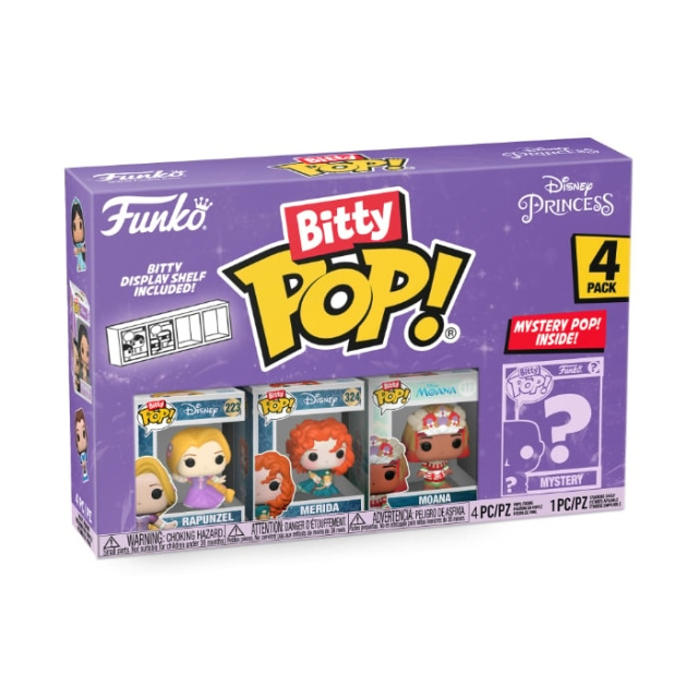 Funko Pop! Bitty POP 4PK Disney - Serie 4 (73030) i gruppen LEKSAKER, BARN- & BABYPRODUKTER / Leksaker / Figurer, Miniatyrer & tillbehör hos TP E-commerce Nordic AB (D14153)