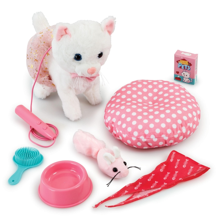 Happy Pets Walk Along Cat Deluxe (31511151) i gruppen LEKSAKER, BARN- & BABYPRODUKTER / Babyleksaker / Gosedjur hos TP E-commerce Nordic AB (D14162)