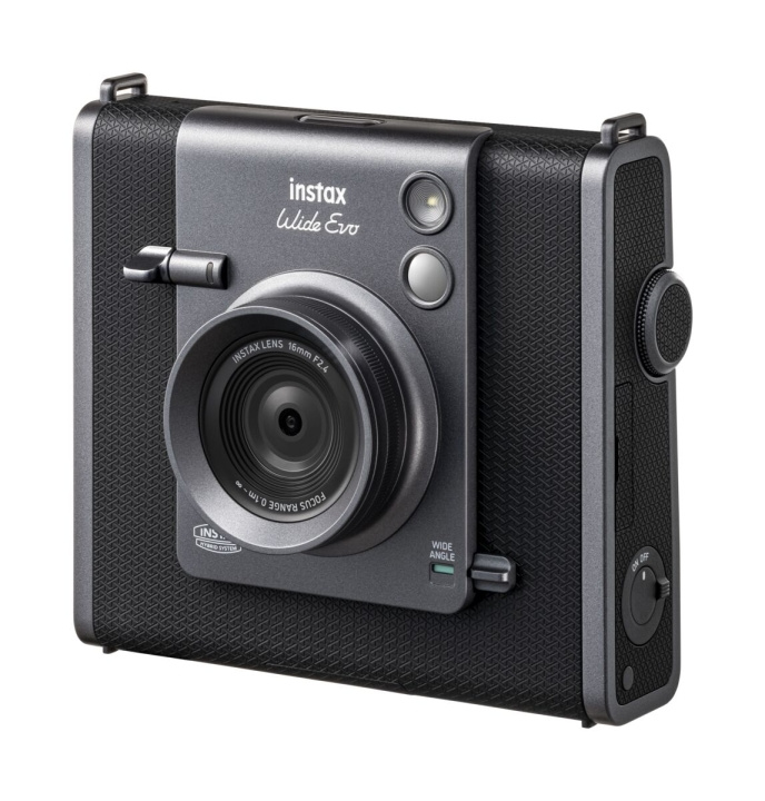 Fuji Instax Wide EVO svart hybridkamera i gruppen HEMELEKTRONIK / Foto & Video / Kameror hos TP E-commerce Nordic AB (D14287)