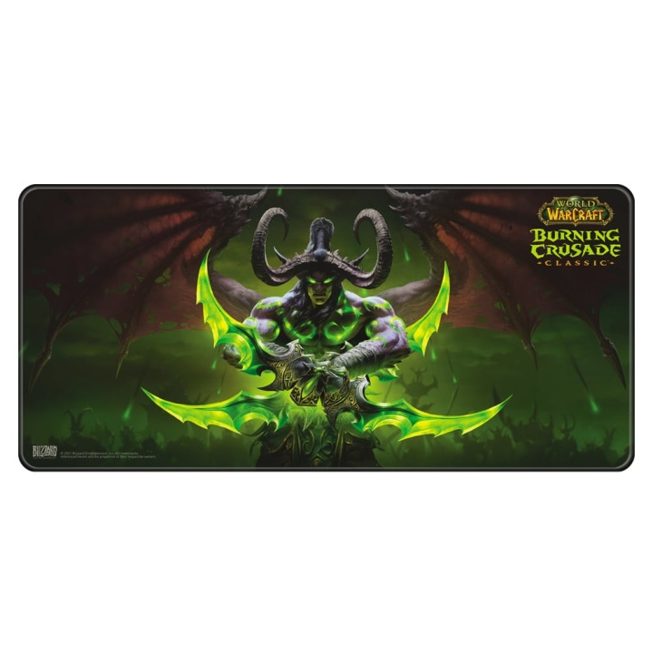 Blizzard World of WarCraft XL musmatta - Illidan i gruppen DATORER & KRINGUTRUSTNING / Gaming / Musmattor hos TP E-commerce Nordic AB (D14296)