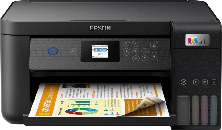 Epson EcoTank ET-2850 Allt i ett InkJet Multifunktion i gruppen DATORER & KRINGUTRUSTNING / Skrivare & Tillbehör / Skrivare / 3D-Skrivare & Tillbehör / Skrivare hos TP E-commerce Nordic AB (D14307)