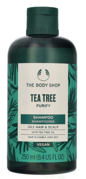 The Body Shop Shampoo 250 ml Tea Tree i gruppen SKÖNHET & HÄLSA / Hår & Styling / Hårvårdsprodukter / Schampo hos TP E-commerce Nordic AB (D14530)