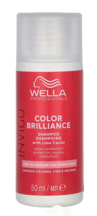 Wella Invigo - Color Brilliance Color Protection Shampoo 50 ml Fine/Normal i gruppen SKÖNHET & HÄLSA / Hår & Styling / Hårvårdsprodukter / Schampo hos TP E-commerce Nordic AB (D14554)