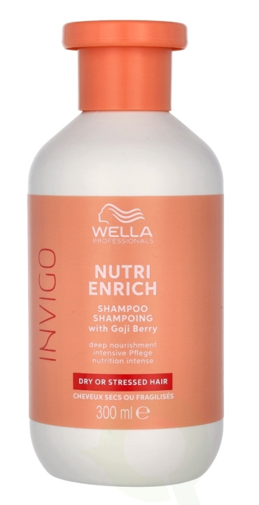 Wella Invigo - Nutri-Enrich Deep Nourishing Shampoo 300 ml With Goji Berry i gruppen SKÖNHET & HÄLSA / Hår & Styling / Hårvårdsprodukter / Schampo hos TP E-commerce Nordic AB (D14555)