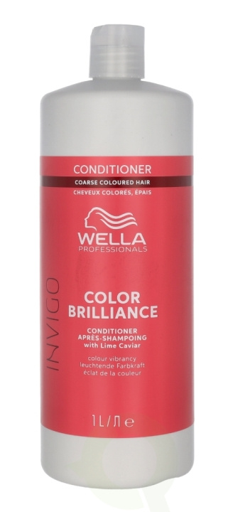 Wella Invigo - Color Brilliance Vibrant Color Conditioner 1000 ml Coarse Hair i gruppen SKÖNHET & HÄLSA / Hår & Styling / Hårvårdsprodukter / Balsam hos TP E-commerce Nordic AB (D14591)