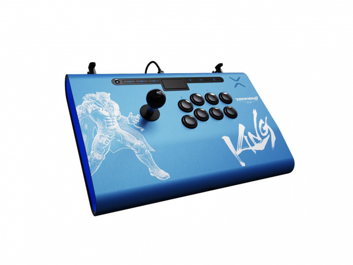 PDP Gaming Victrix Pro FS Arcade Fight Stick Tekken 8 King i gruppen DATORER & KRINGUTRUSTNING / Gaming / Gaming-tillbehör hos TP E-commerce Nordic AB (D15610)