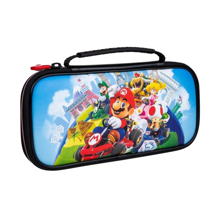 Nintendo SWITCH Deluxe resefodral Mario Kart i gruppen HEMELEKTRONIK / Spelkonsoler & Tillbehör / Nintendo Switch hos TP E-commerce Nordic AB (D15705)