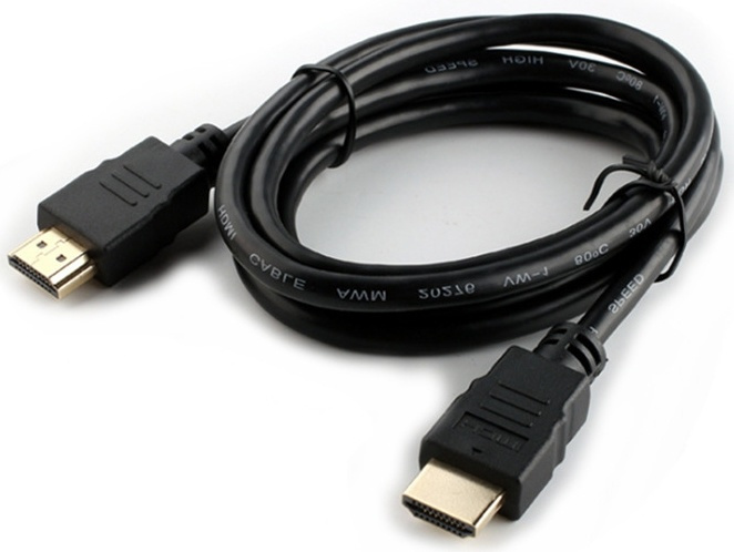 NORDIQZENZ HDMI-kabel, High-Speed Premium, 4K, HDMI 2.0, 2m, Svart