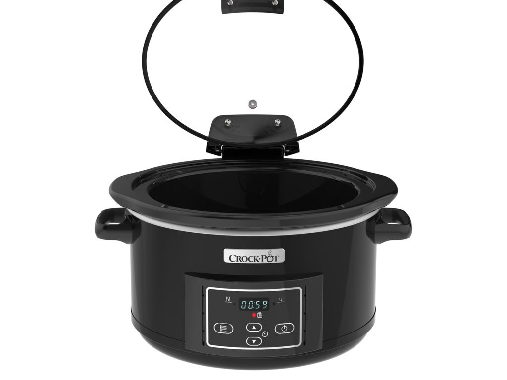 crock pot with lid