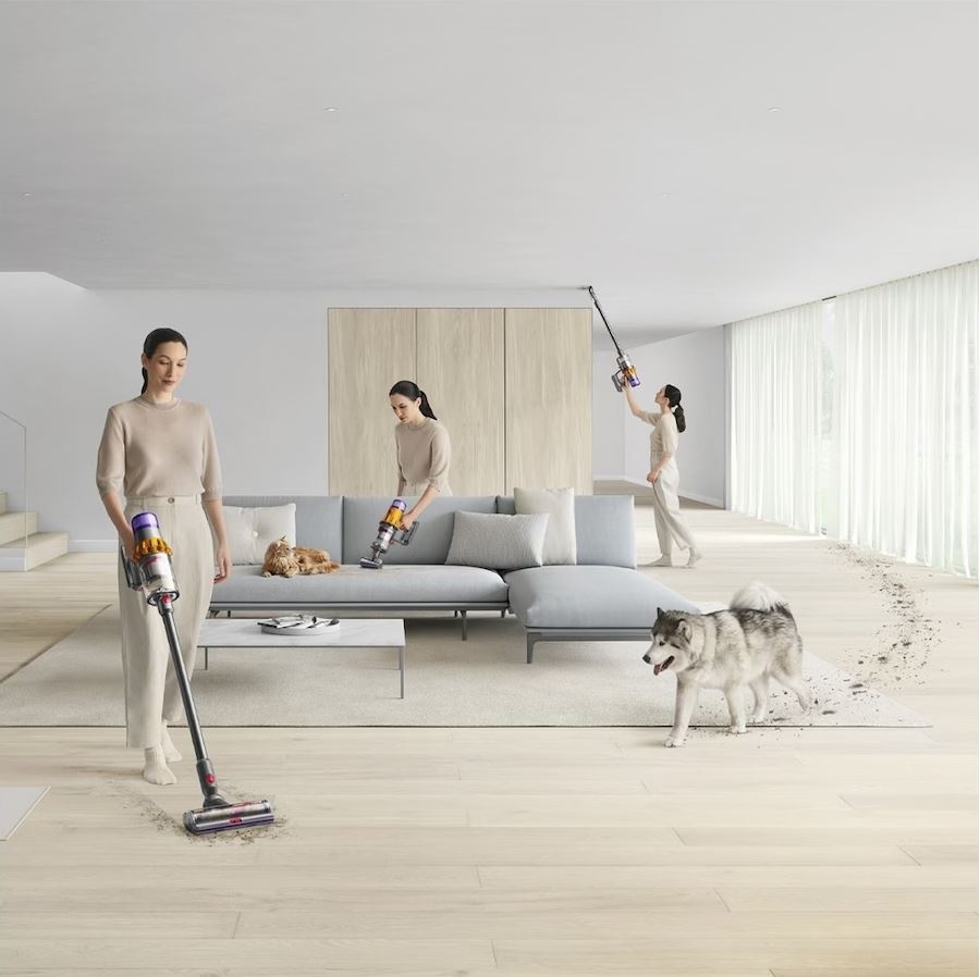 Dyson V15 Detect Absolute 2022 Skaftdammsugare, Flerfärgad : : Hem  & kök