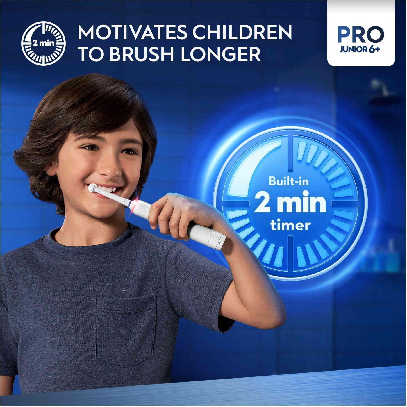 Köp Oral B Pro Junior Frozen -sähköhammasharja | Teknikproffset.se